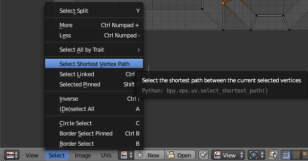 Shortest path menu.png