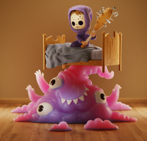 Cycles monster single bounce.jpg