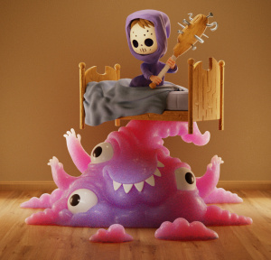 Cycles monster multi bounce.jpg