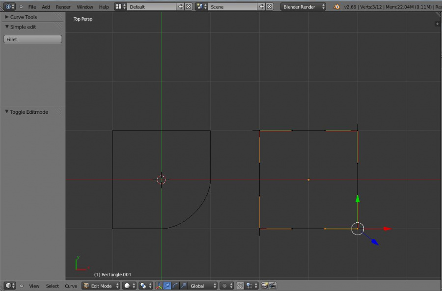 Extensions 2. Blender fillet curve. Новый блендер curve Rectangle. Fillet curve.